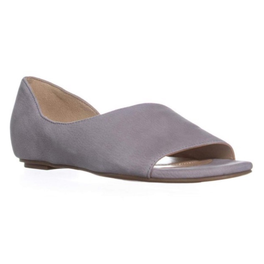 Naturalizer Womens Lucie Leather Open Toe Casual Slide size 8
